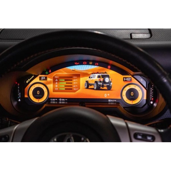TOYOTA HILUX 2016 - 2022 DIGITAL INSTRUMENTAL CLUSTER SPEEDOMETER