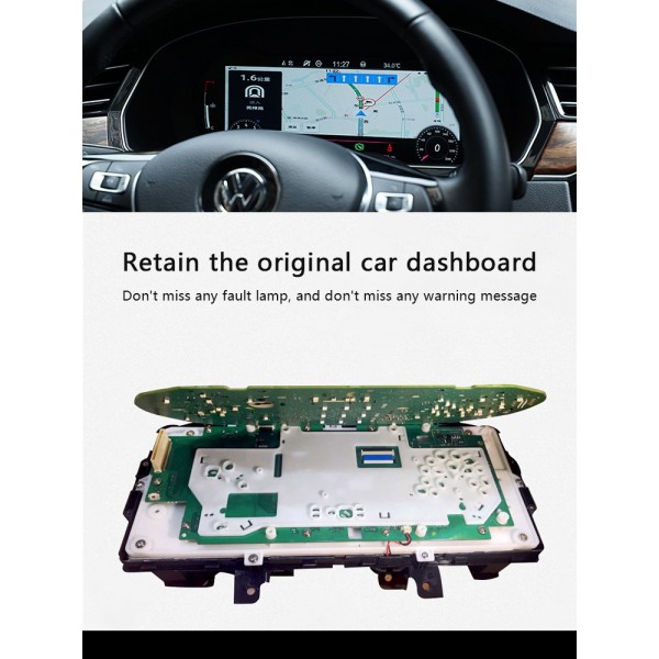 Volkswagen Golf 2014-2020 12.3 Inch Virtual Cockpit Instrumental Cluster
