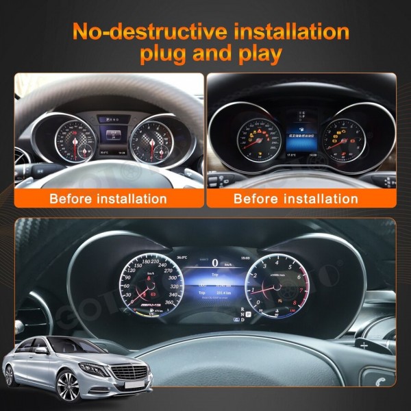 MERCEDES BENZ C-CLASS W205 2015 - 2019 DIGITAL INS...