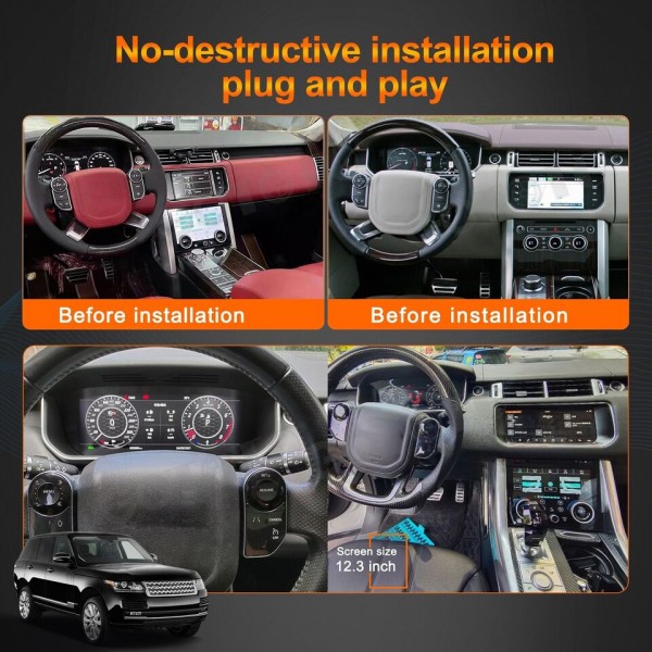 LAND ROVER RANGE ROVER SPORT L494 2014 - 2017 DIGITAL INSTRUMENT CLUSTER 