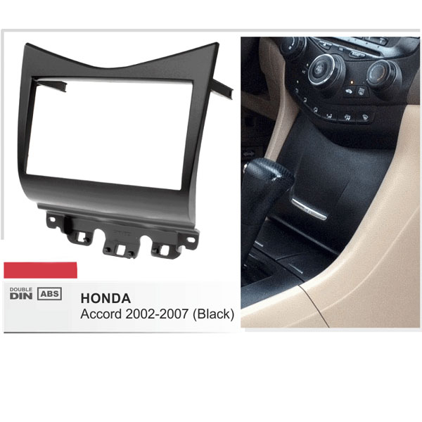Honda Accord 2002-2007 double din fascia trim plate 