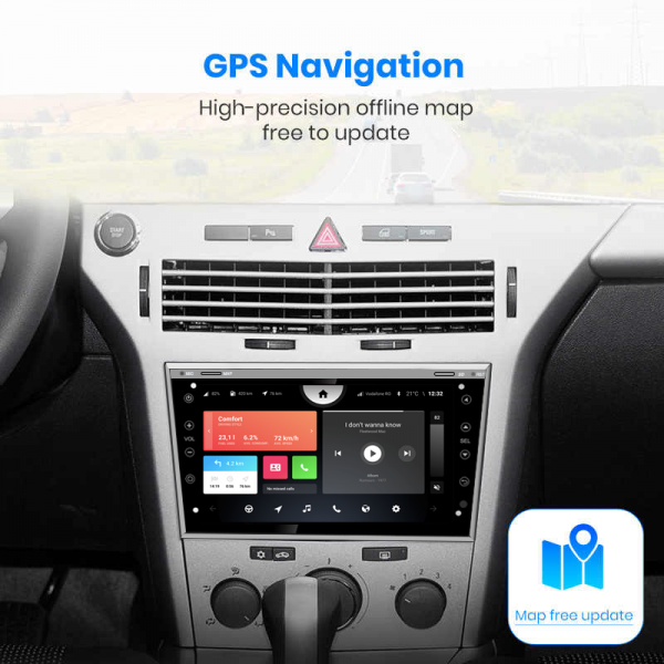 Opel Astra H/Corsa D Bluetooth Radio Touch Screen Radio