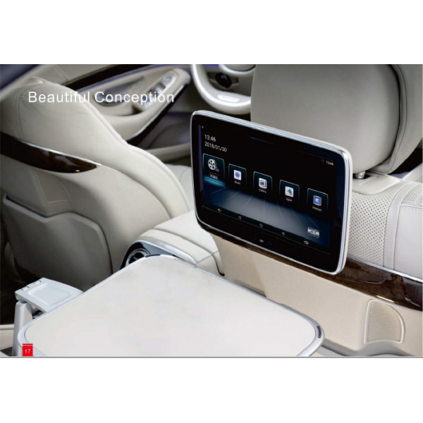 Headrest Screen 10.1 Inch Android 6.0 Rear Seat Screen with bluetooth