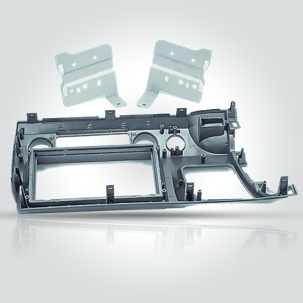 Honda Civic Sedan 2007-2011 double din fascia trim plate