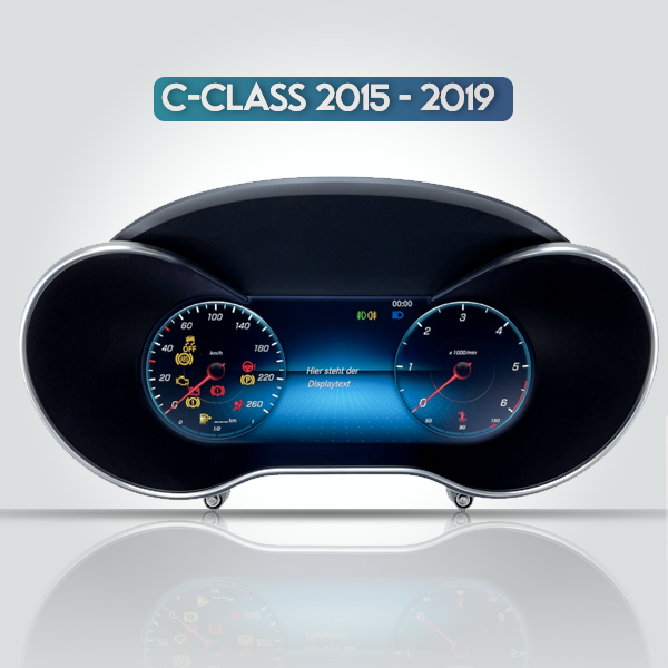 MERCEDES BENZ C-CLASS W205 2015 - 2019 DIGITAL INS...