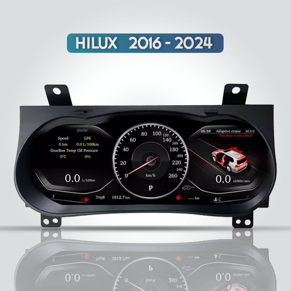TOYOTA HILUX 2016 - 2022 DIGITAL INSTRUMENTAL CLUSTER SPEEDOMETER