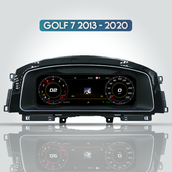 VOLKSWAGEN GOLF 7 2013 - 2020 DIGITAL INSTRUMENTAL CLUSTER SPEEDOMETER