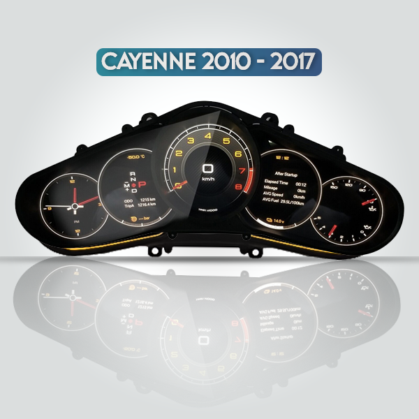 PORSCHE CAYENNE 2010 - 2016 DIGITAL INSTRUMENT CLU...