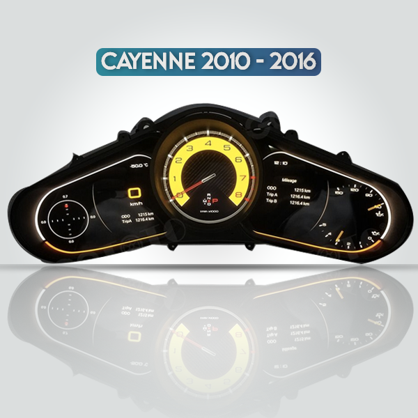 PORSCHE CAYENNE 2010 - 2016 DIGITAL INSTRUMENT CLUSTER 
