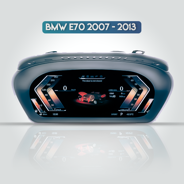 BMW E70 X5 2007 - 2013 12.3 Inch Digital Instrumental Cluster Virtual Cockpit