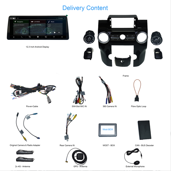 LAND ROVER DISCOVERY 3 4 12.3 INCH 2012 - 2017 ANDROID APPLE CARPLAY RADIO - ULTRA PREMIUM SERIES