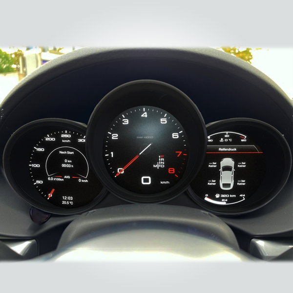 PORSCHE BOXTER 2016 - 2022 DIGITAL INSTRUMENTAL CLUSTER SPEEDOMETER