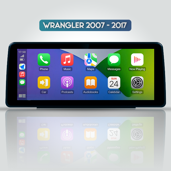 Jeep Wrangler 2007 - 2017 12.3 Inch Android Premiu...