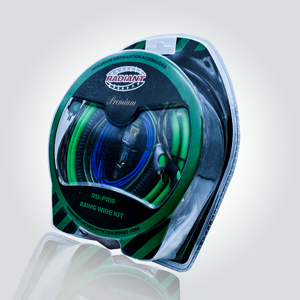 8 Gauge Wiring Kit and Cabling Radiant RD-PR18