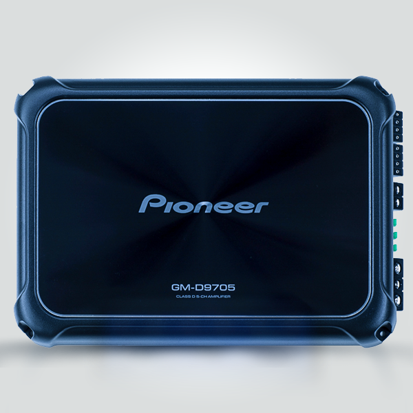PIoneer GM-D9705 Class D 5 Channel Amplifier 75 watts x 4 (RMS), 600 watts at 2 (RMS)