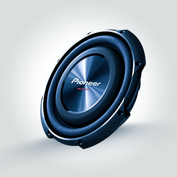 Pioneer TS-SW2502S4 10" Shallow-Mount Subwoofer with 300watts RMS Power