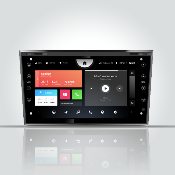 Opel Astra H/Corsa D Bluetooth Radio Touch Screen Radio