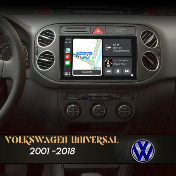 Volkswagen Universal 2001 - 2018 9 Inch Android Satnav Radio Car Audio Sound System 